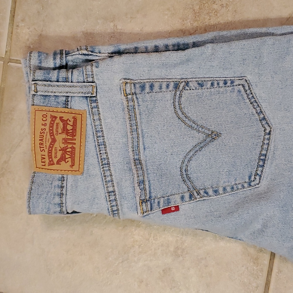 Levi’s wedgie straight jeans - exposed button fly